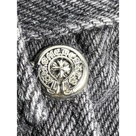 Vintage Levis 550 Black Jeans Pink Cross Patch Denim 30x28 - Picture 5 of 15